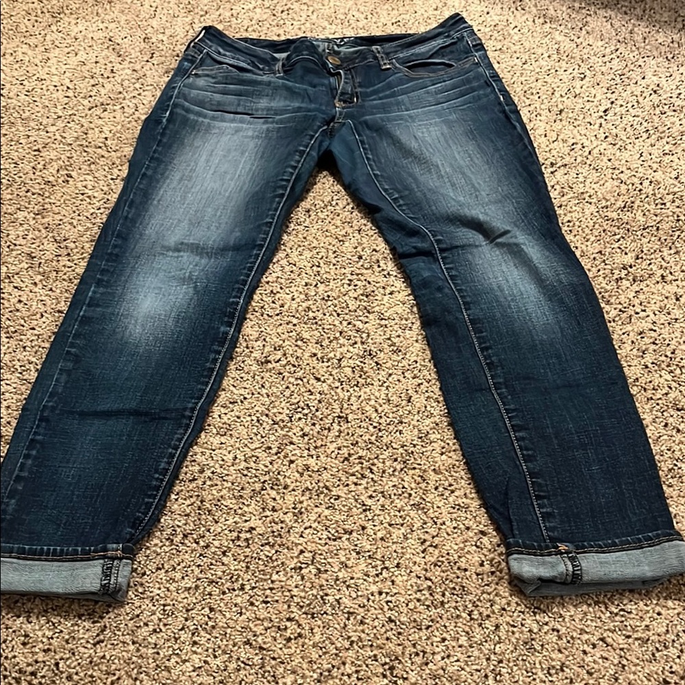 American Eagle Outfitters Dark Blue Women's Jeans